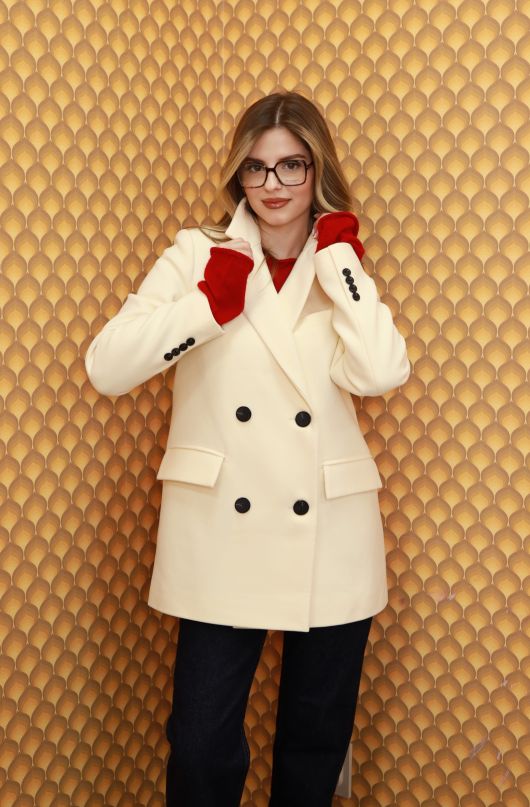 Полупальто из шерсти №706