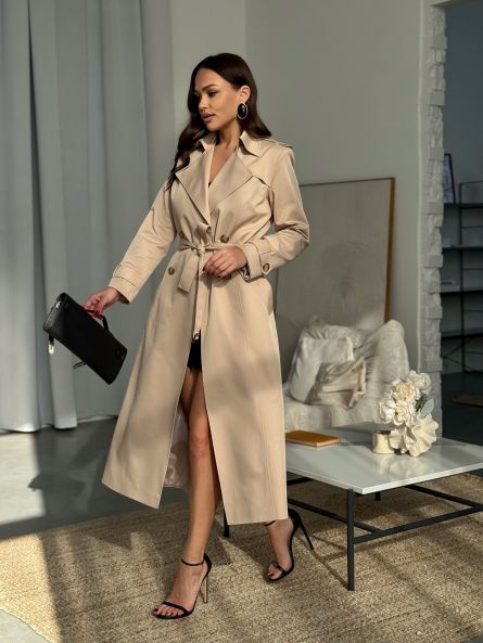 Тренч классический хлопковый