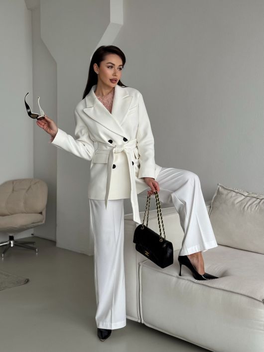 Полупальто из шерсти №704